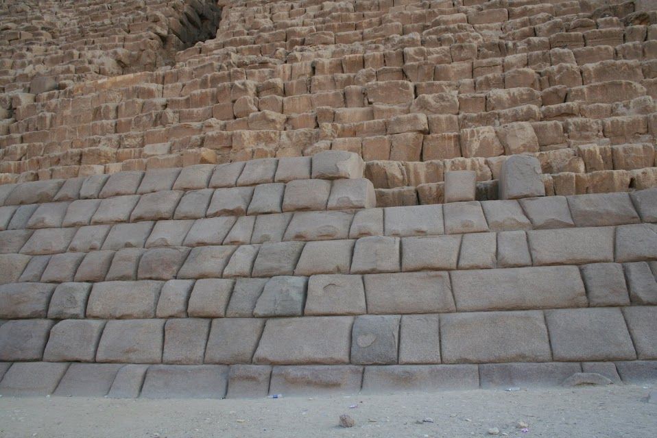 Megalithic Casing stones Giza Pyramids