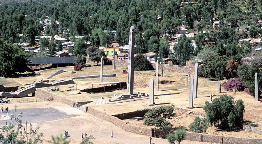 Axum Ethiopia Megalithic Obelisk