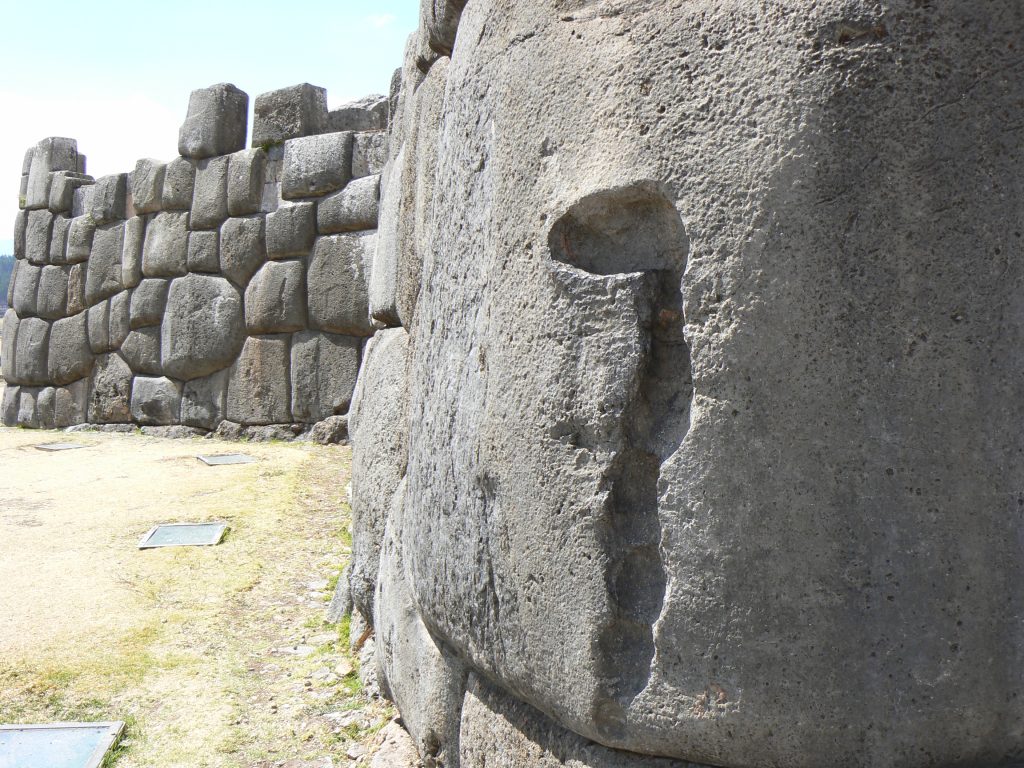 Megalithic snake at Sacsayhuaman