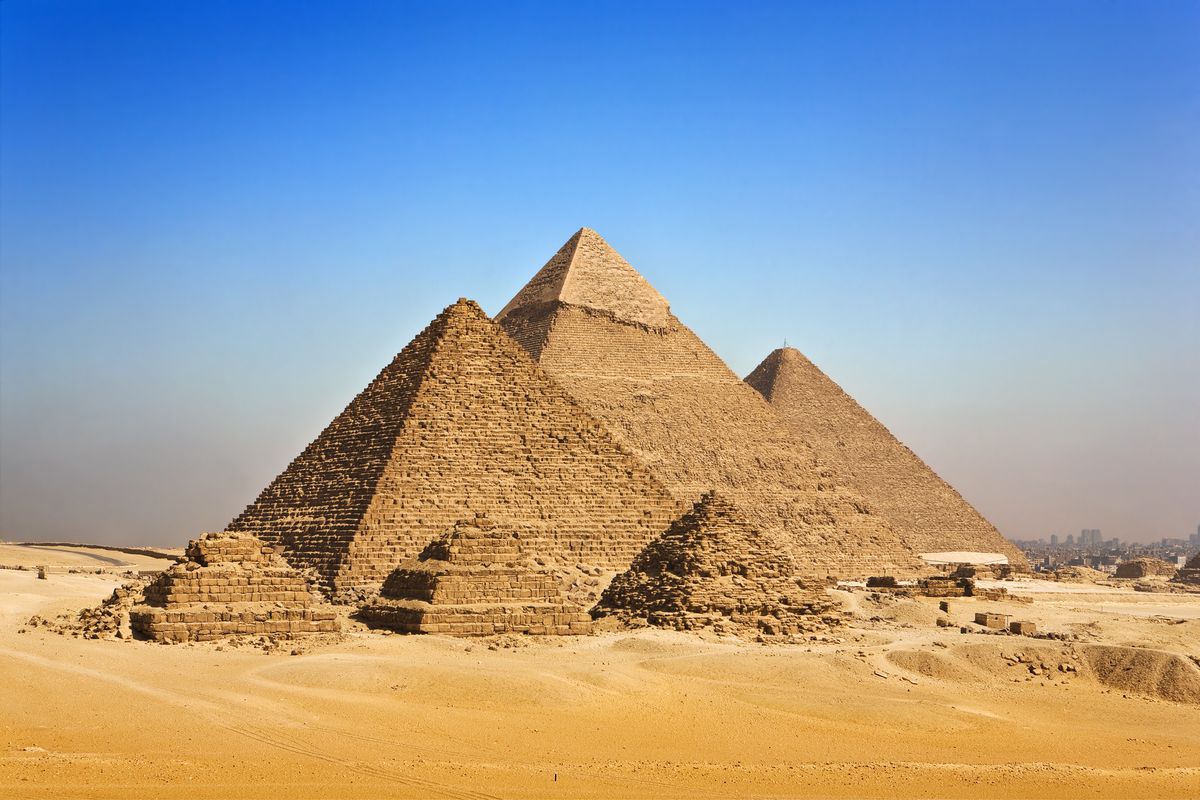 Pyramids, Giza Complex, Egypt
