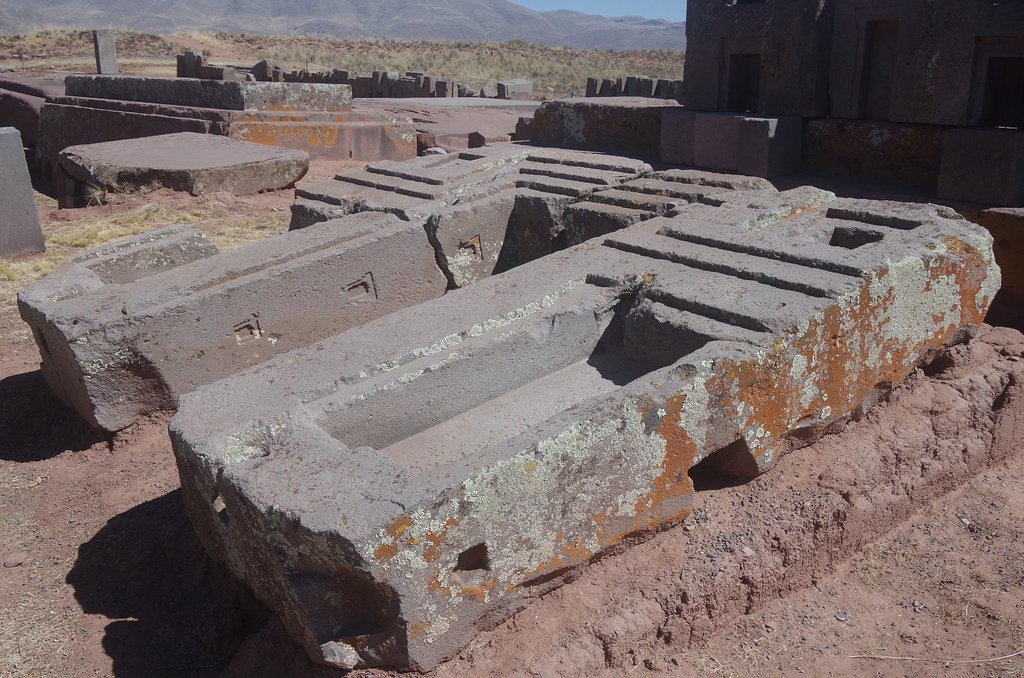 Andesite monoliths at Puma Punku