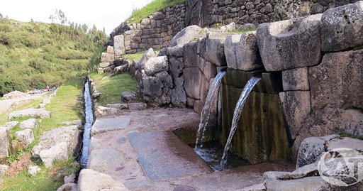 Megalithic fountain of Cuzco