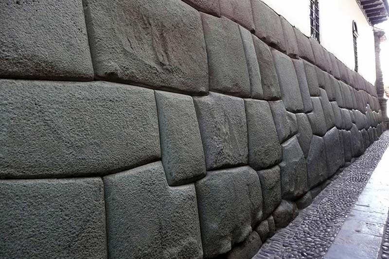 Megalithic walls at the Golden City of Cuzco