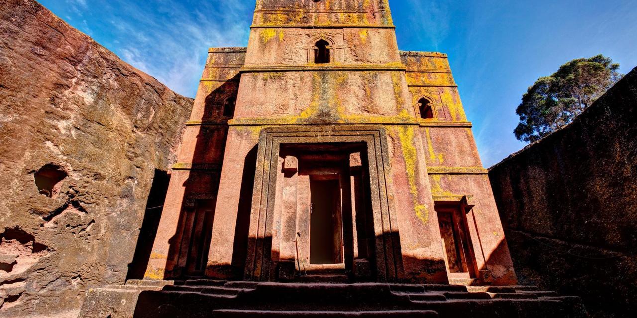 A Megalithic Church at Lalibela