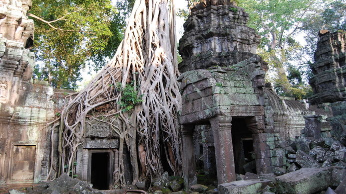 Megalithic temple of Cambodia