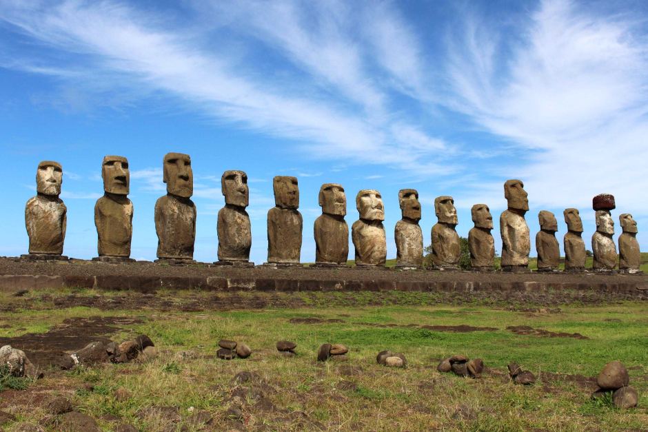 Easter Island's megalithic statues