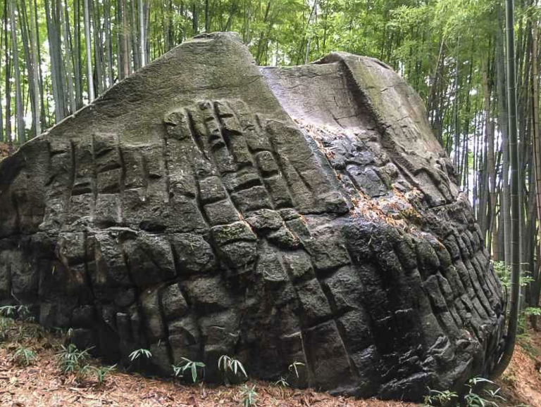 rock ship of asuka japan megalith