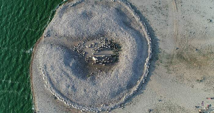 Dolmen of Guadalperal, aerial view