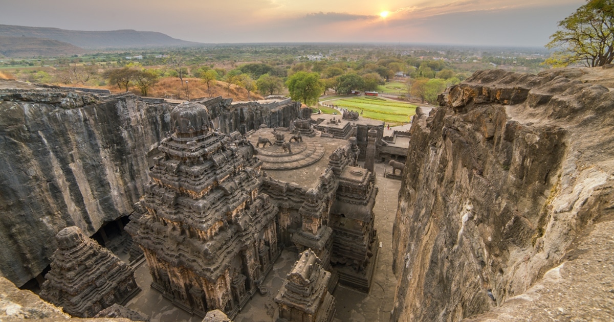 Kailasa Temple at Ellora