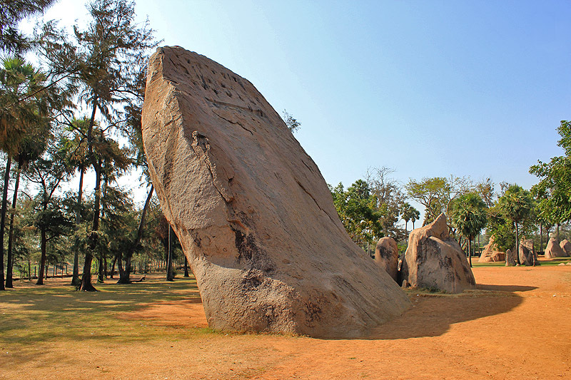 Megalithic Tiger Cave in India