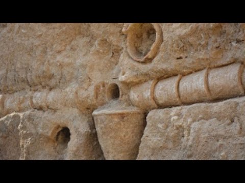 Water conduits Petra Jordan