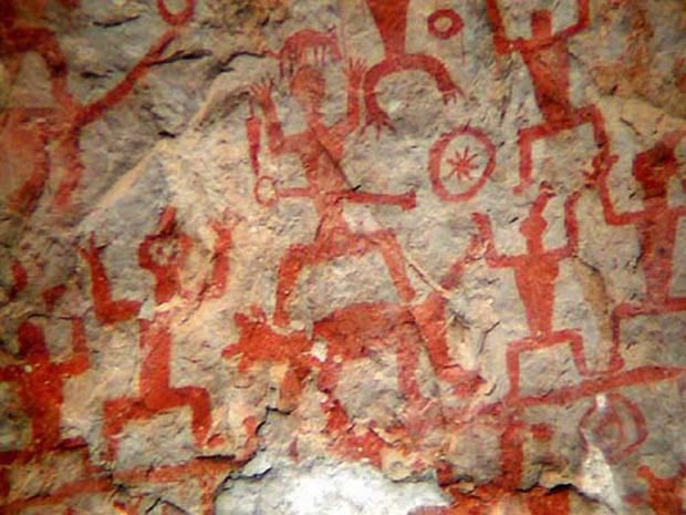 Ancient China petroglyphs