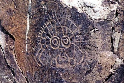 Mt. Helan, China, Ancient rock art