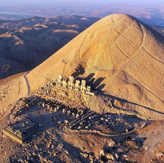 Mount Nemrut Aerial View