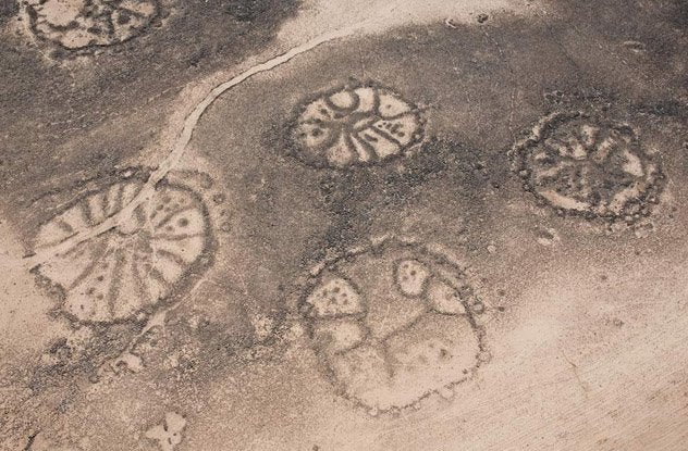 Megalithic stone circles Jordan