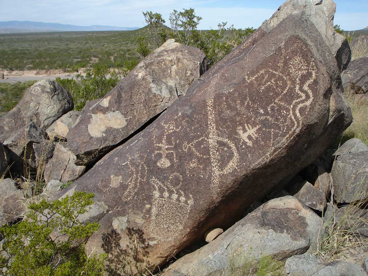 Three rivers petroglyphs