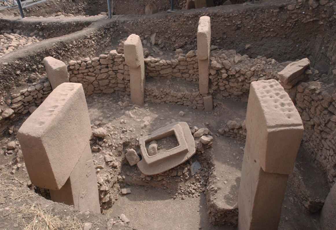 Monolithic pillars at Gobekli Tepe