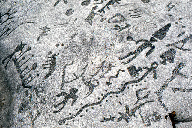 Peterborough Canada Petroglyphs