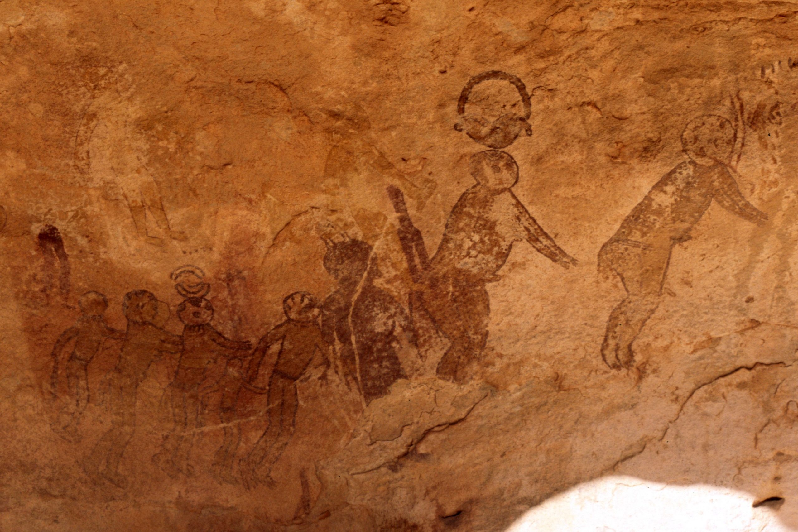 The Tassili N Ajjer Enigmatic Paintings The Ancient Connection