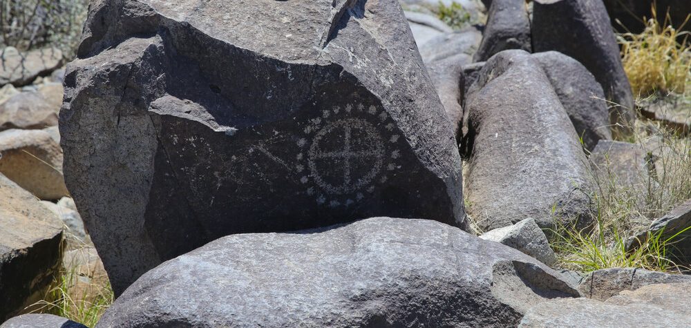 Native american rock art