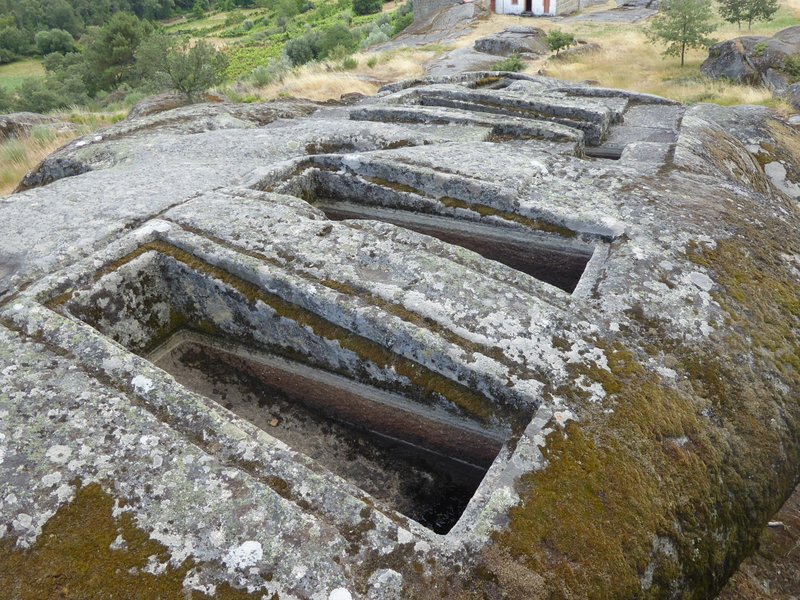 Megalithic Panóias in Portugal