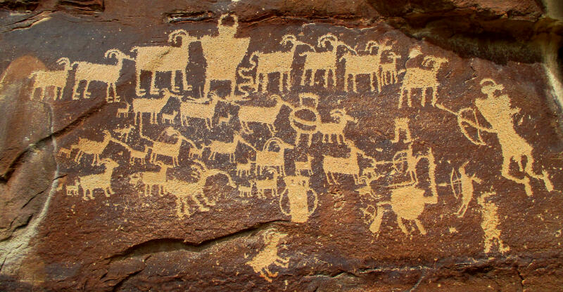 Petroglyph Canyon North America
