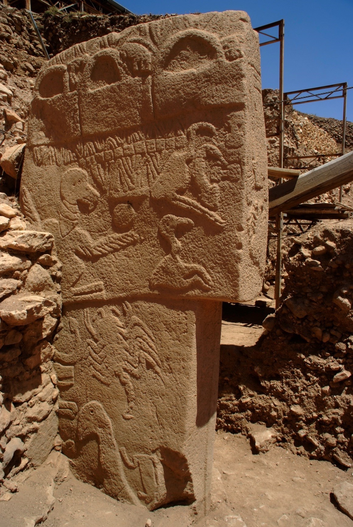 Pillar 43 at Gobekli Tepe