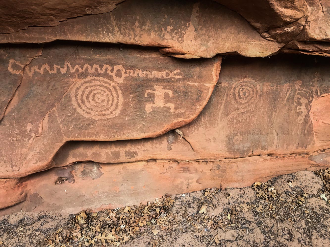 Petroglyph Canyon Utah