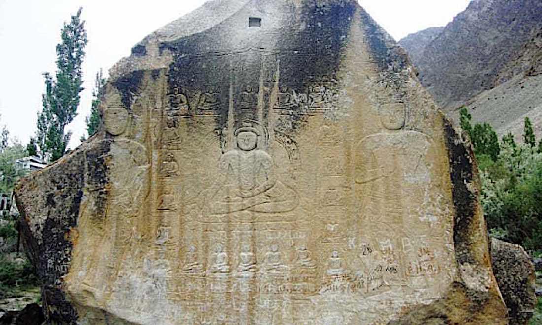 Buddhist rock art 