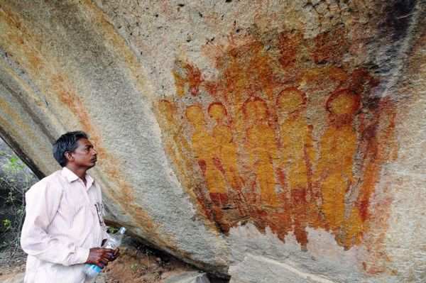 ancient India alien petroglyphs