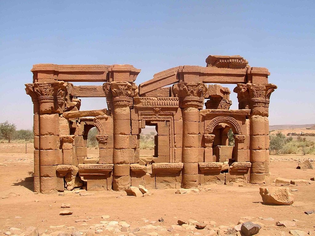 Hathor Naga temple in Sudan