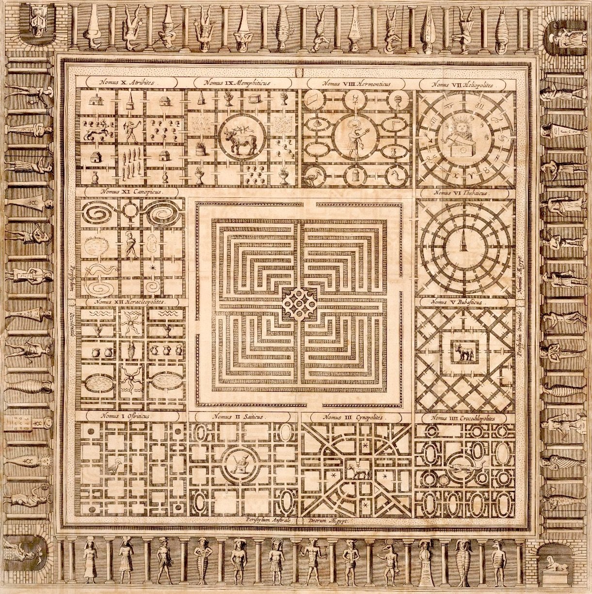 Labyrinth of Hawara, Egypt