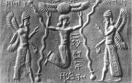 Adapa, first of the Seven Sages in ancient Sumerian Tablet