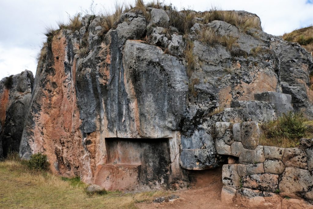 Megalithic structure in Chinchero, Peru, Cuzco